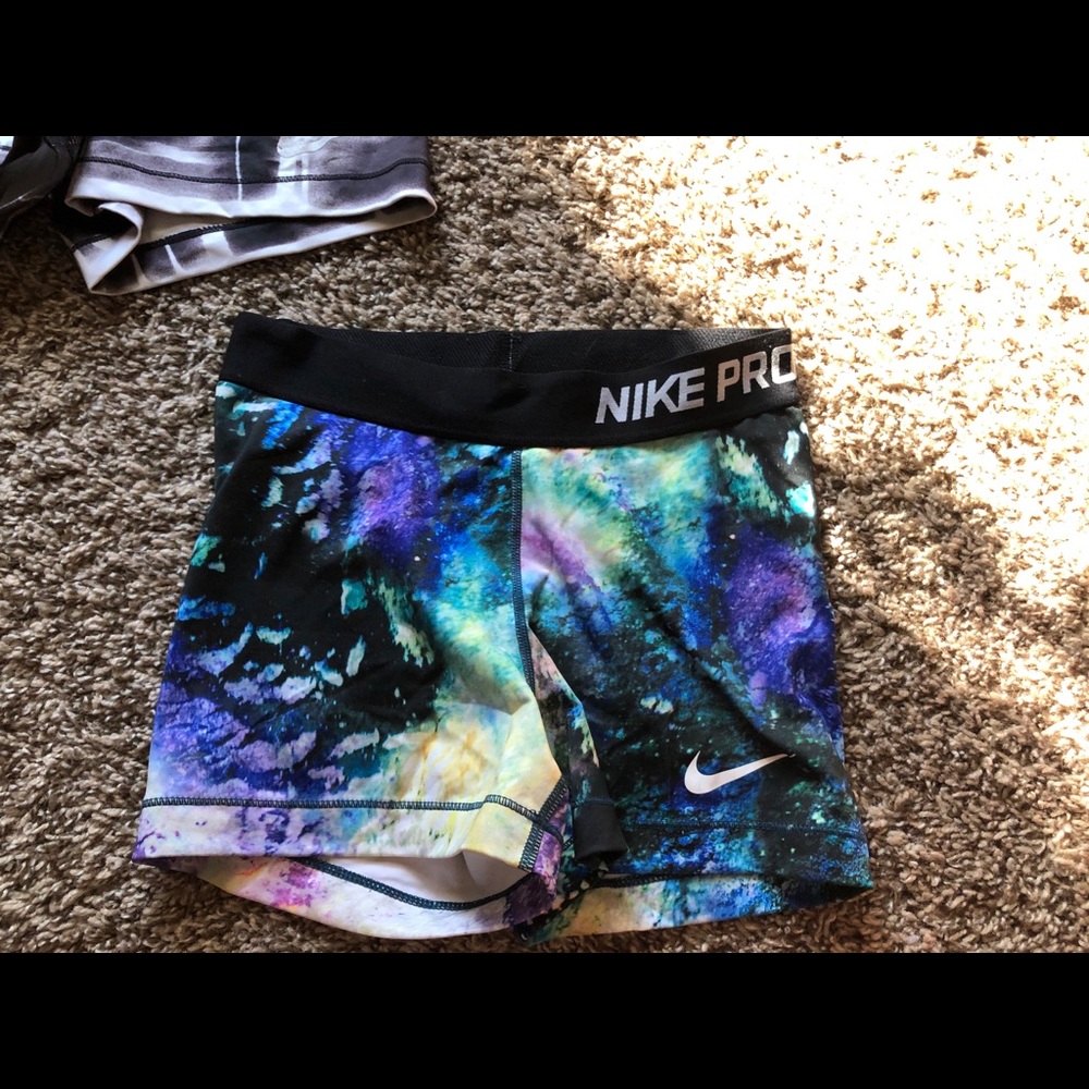 Nike pro spandex shorts